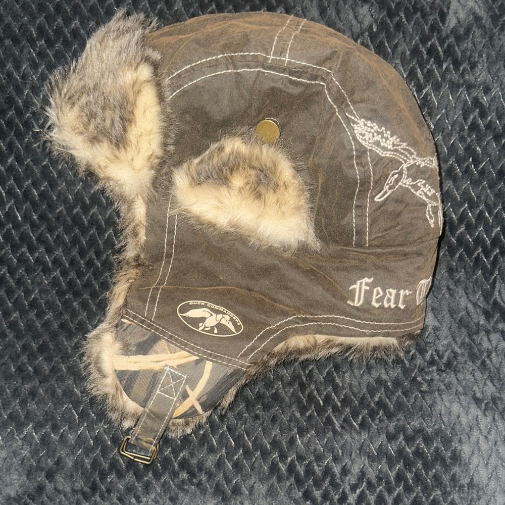 Paramount Outdoors Duck Dynasty women’s Faux Fur Lined Trapper Hat